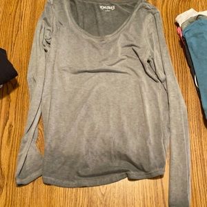 Mudd long sleeve grey shirt